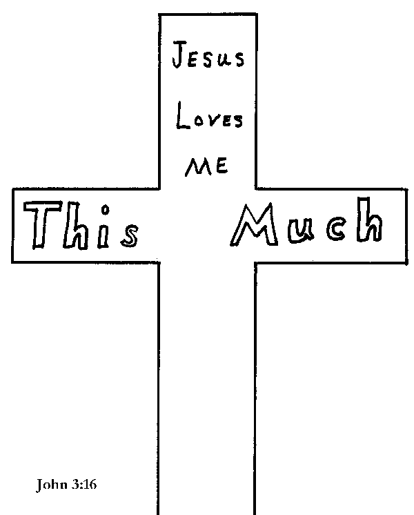 coloring pages jesus loves me. This coloring page was created